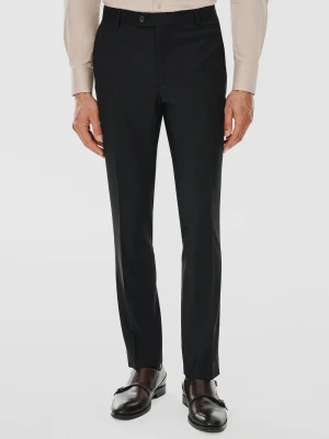 PAKO LORENTE – Spodnie garniturowe w kolorze czarnym