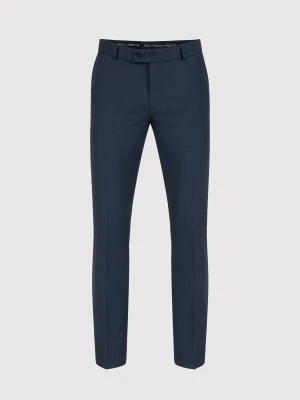 PAKO LORENTE – Spodnie garniturowe w kolorze granatowym