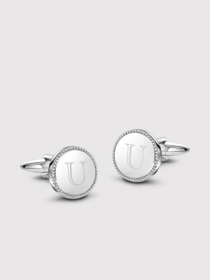 PAKO LORENTE – Srebrne spinki do mankietów