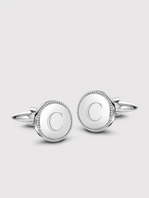 PAKO LORENTE – Srebrne spinki do mankietów