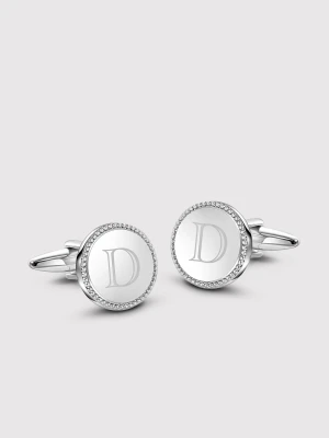 PAKO LORENTE – Srebrne spinki do mankietów