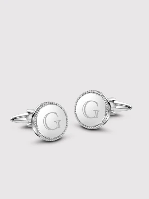 PAKO LORENTE – Srebrne spinki do mankietów