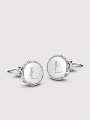 PAKO LORENTE – Srebrne spinki do mankietów