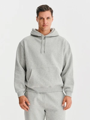 PAKO LORENTE - Szara bluza dresowa z kapturem