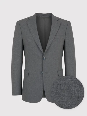 PAKO LORENTE – Szara gładka marynarka garniturowa