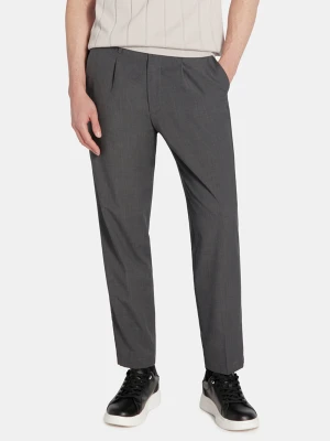 PAKO LORENTE - Szare casualowe spodnie męskie