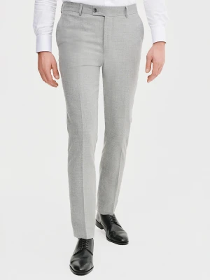 PAKO LORENTE - Szare spodnie ganiturowe