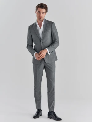 PAKO LORENTE – Szare spodnie garniturowe P22SF-6G-007-S-S