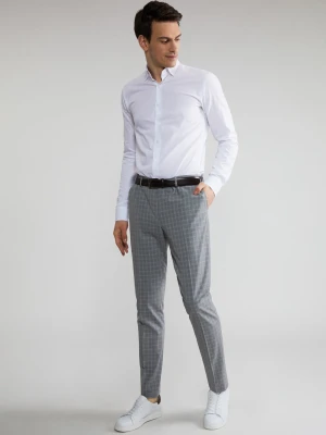 PAKO LORENTE – Szare spodnie garniturowe P22SF-6G-008-S-S