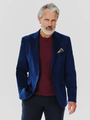 PAKO LORENTE – Sztruksowa jednorzędowa marynarka męska