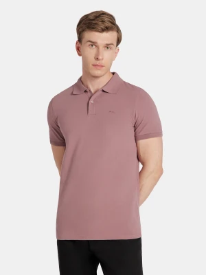 PAKO LORENTE - T-shirt polo w różowym kolorze
