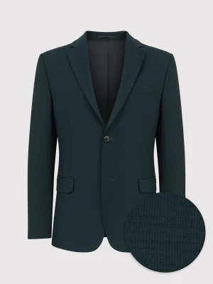 PAKO LORENTE – Wełniana zielona marynarka garniturowa