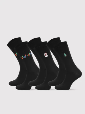 PAKO LORENTE - Zestaw skarpet męskich w świąteczne wzory