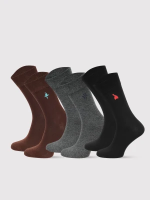 PAKO LORENTE - Zestaw skarpet męskich w świąteczne wzory