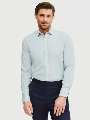 PAKO LORENTE – Zielona bawełniana koszula męska