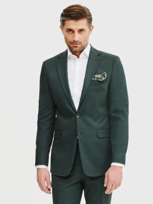 PAKO LORENTE - Zielona marynarka garniturowa