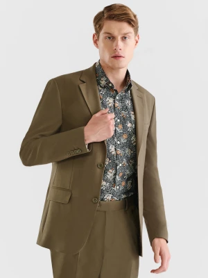 PAKO LORENTE – Zielona marynarka garniturowa z wełną