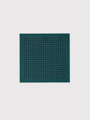 PAKO LORENTE – Zielona poszetka w paisley