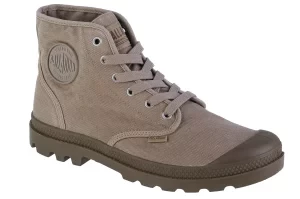 Palladium Pampa Hi 02352-297-M, Męskie, Szare, buty sneakers, tkanina, rozmiar: 43