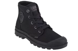 Palladium Pampa Hi 92352-060-M, Damskie, Czarne, buty sneakers, tkanina, rozmiar: 36