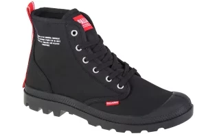 Palladium Pampa Hi Dare 76258-008-M, Męskie, Czarne, buty sneakers, tkanina, rozmiar: 36