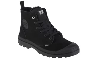 Palladium Pampa Hi Zip WL 05982-010-M, Męskie, Czarne, buty sneakers, nubuk, rozmiar: 42