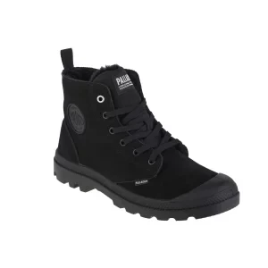 Palladium Pampa Hi Zip WL 05982-010-M, Męskie, Czarne, buty sneakers, nubuk, rozmiar: 42