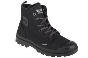 Palladium Pampa Hi Zip WL 95982-010-M, Damskie, Czarne, buty sneakers, nubuk, rozmiar: 37