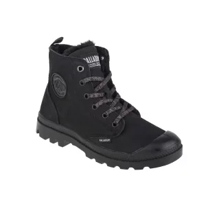 Palladium Pampa Hi Zip WL 95982-010-M, Damskie, Czarne, buty sneakers, nubuk, rozmiar: 37