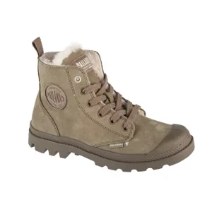 Palladium Pampa Hi Zip WL 95982-377-M, Damskie, Zielone, buty sneakers, nubuk, rozmiar: 37