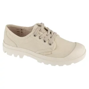 Palladium Pampa Oxford 92351-210-M, Damskie, Beżowe, trampki, tkanina, rozmiar: 37