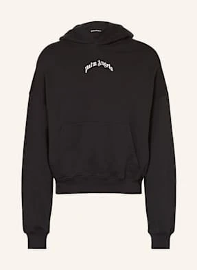 Palm Angels Bluza Z Kapturem Oversize schwarz