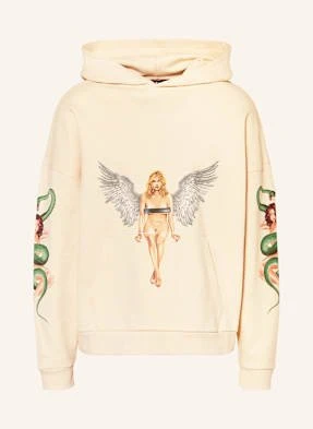 Palm Angels Bluza Z Kapturem weiss