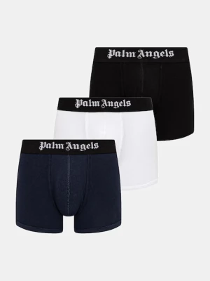 Palm Angels bokserki dopasowane męskie bawełniane z elastanem 3-pack