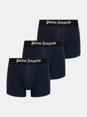 Palm Angels bokserki dopasowane męskie bawełniane z elastanem 3-pack