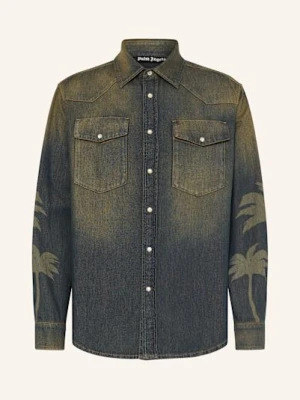Palm Angels Koszula Jeansowa blau