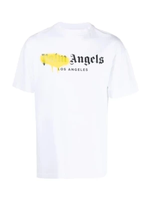 Palm Angels, Koszulka White, male,