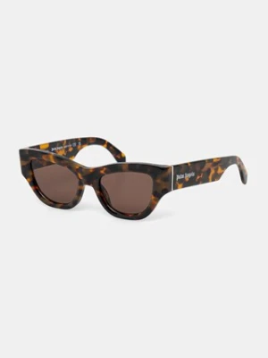 Palm Angels okulary kolor brązowy PERI087_506064