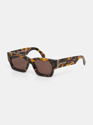 Palm Angels okulary przeciwsłoneczne kolor brązowy PERI089_516064