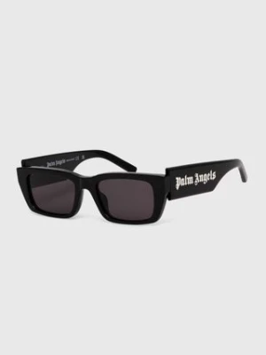 Palm Angels okulary przeciwsłoneczne kolor czarny PERI002_531007