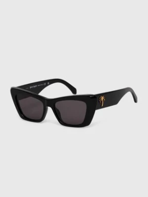 Palm Angels okulary przeciwsłoneczne kolor czarny PERI058_531007