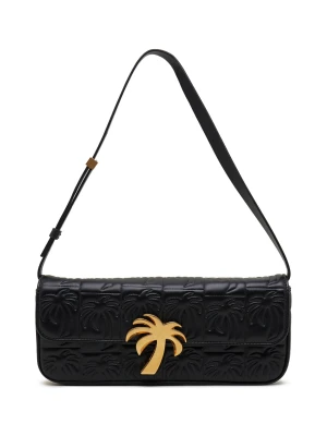 Palm Angels Skórzana torebka na ramię