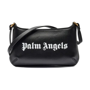 Palm Angels Skórzana torebka na ramię GIORGINA MINI