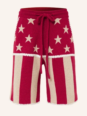 Palm Angels Szorty Z Dzianiny rot