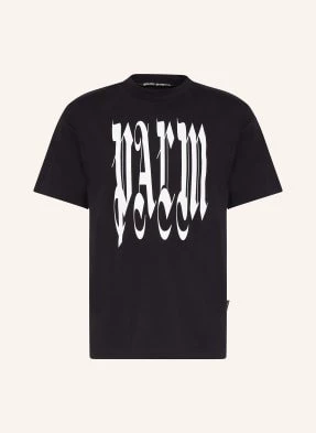 Palm Angels T-Shirt Gothic schwarz