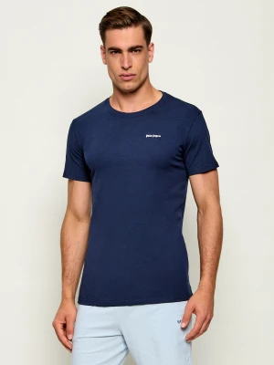 Palm Angels T-shirt | Slim Fit granatowy