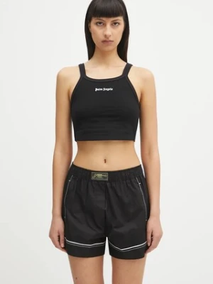 Palm Angels top bawełniany Classic Logo Tank kolor czarny PWAD060C99FAB0021003