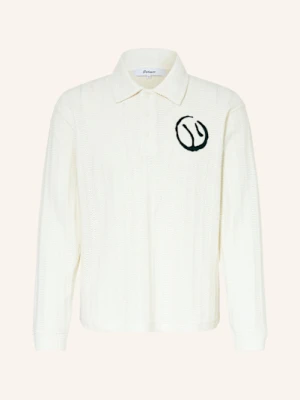 Palmes Koszulka Polo Z Dzianiny weiss