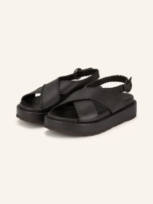 Paloma Barceló Sandały Na Płaskiej Podeszwie Ursula braun PALOMA BARCELÓ