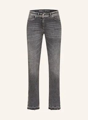 Pamela Henson Jeansy Flare grau